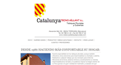 Desktop Screenshot of catalunyatabiquespluviales.com