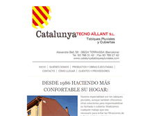 Tablet Screenshot of catalunyatabiquespluviales.com